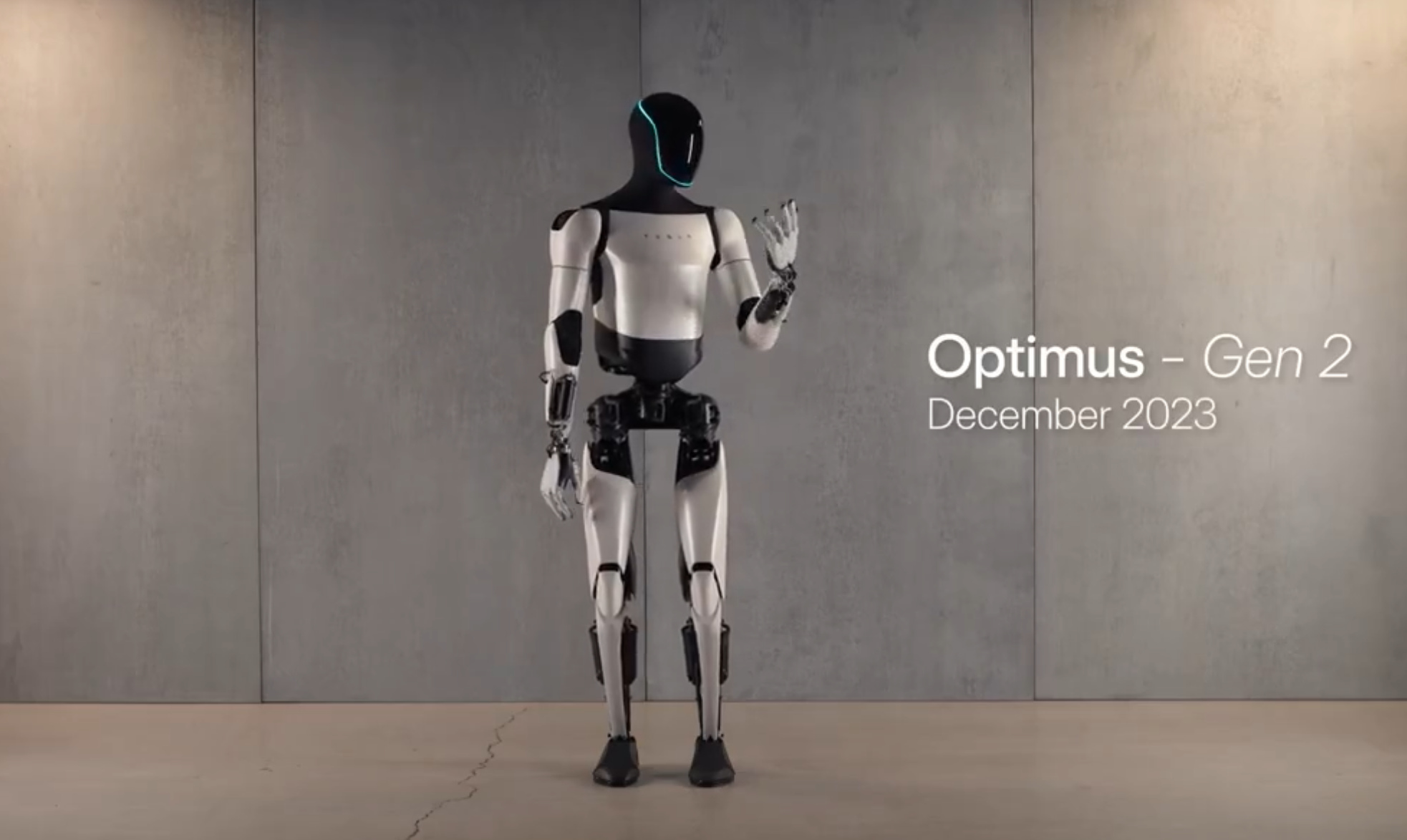 2023년 12월 공개된 Optimus Gen 2